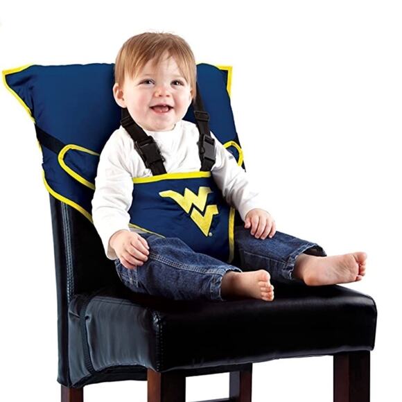 NCAA WV Mountaineers Cozy Cover Portable Easy Seat Tailgating Team Spirit Travel - Picture 1 of 3